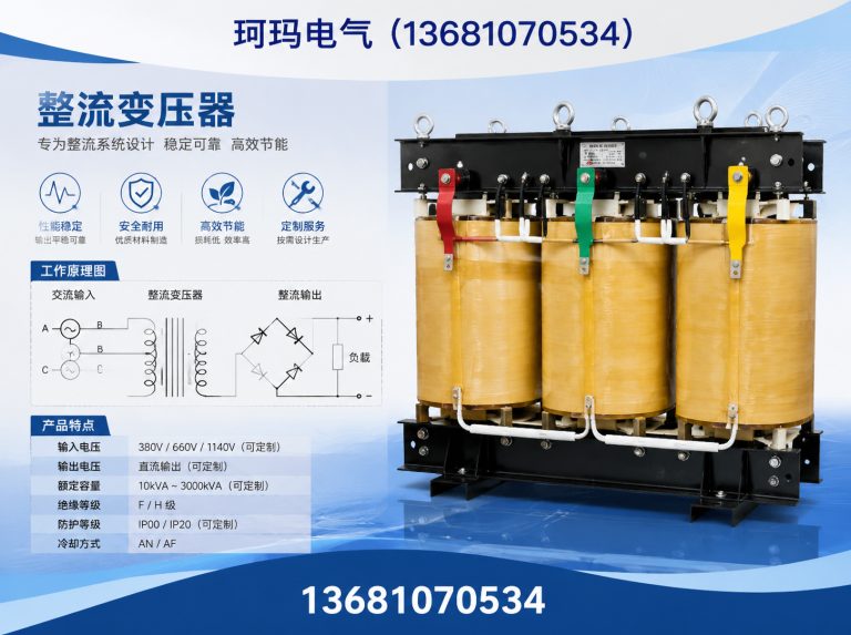 河西区整流变压器展示图